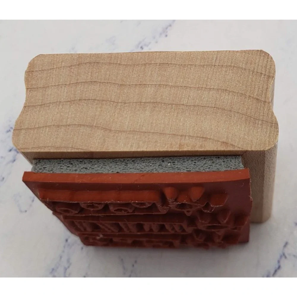 Stampin' Up! Happy Birthday Candles Wood Mounted Rubber Stamp